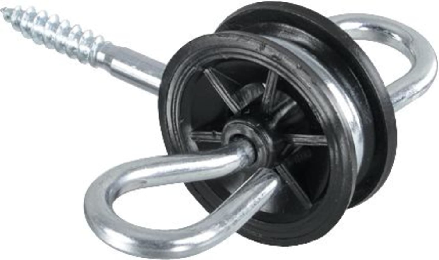 Patura Torgriffisolator mit Holzgewinde verzinkt 4 St., 102504
