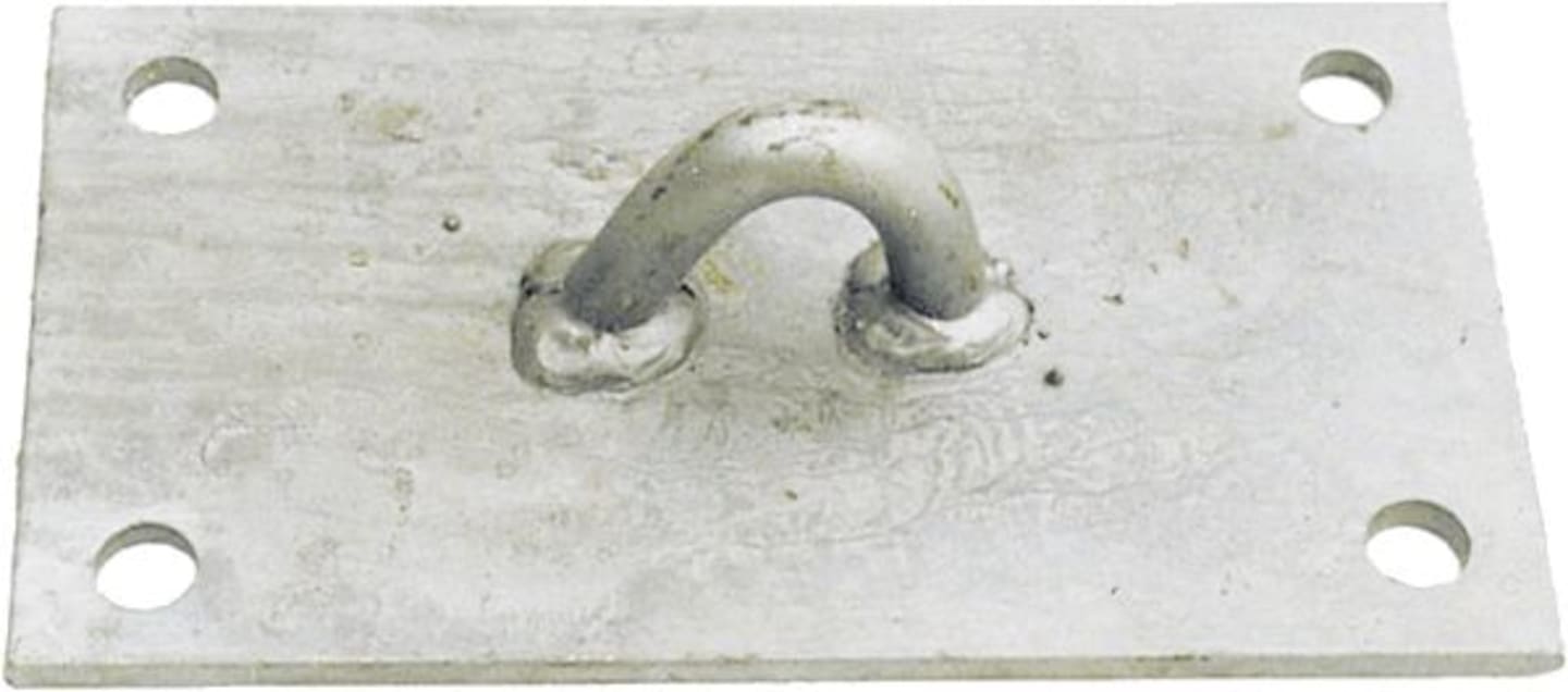 Sirocco® Bodenanker "36K" für Kühe, L x B x H: 186 x 100 x 50 mm, gedübelt, 226 83058