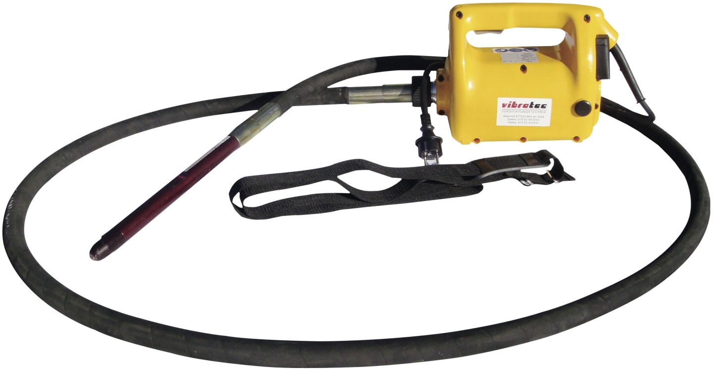 Vibratec Biegewellenrüttler "BWR 38-3" 230 V/50 Hz, 2,3 kW,