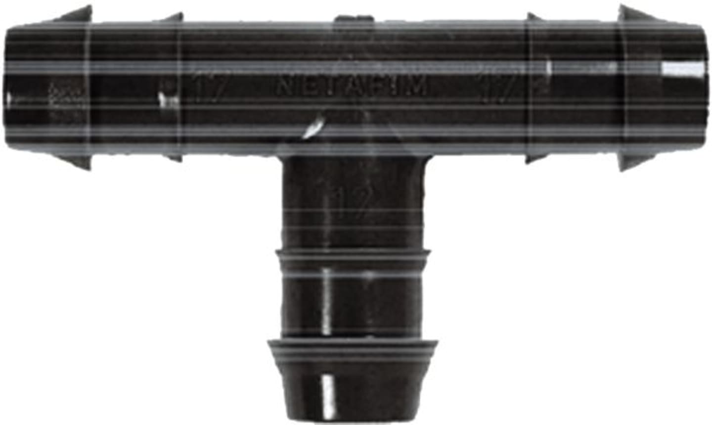 NETAFIM™ T-Verbinder Schlauchstutzen, für dickwandiges Tropfrohr, PE-Rohr