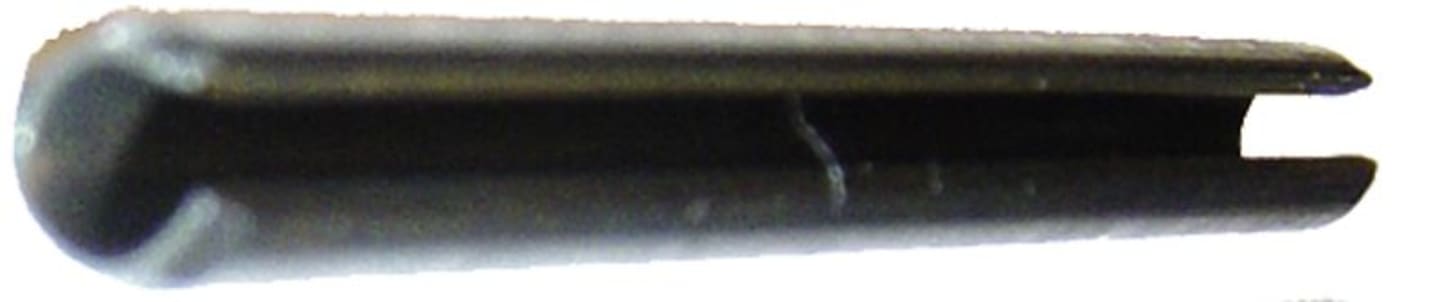 Hevi Spannhülse 7 mm x 50 mm, DIN 1481, Federstahl blank, einseitig angefast, 5 St., Klarsichtpackung