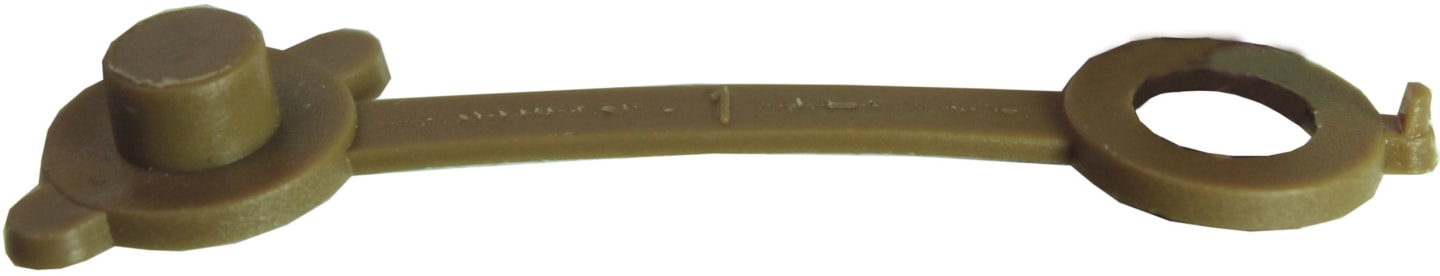 NETAFIM™ Verschlusskappe für Einzeltropfer mit Nippelauslass, 100 St., 32000-001430