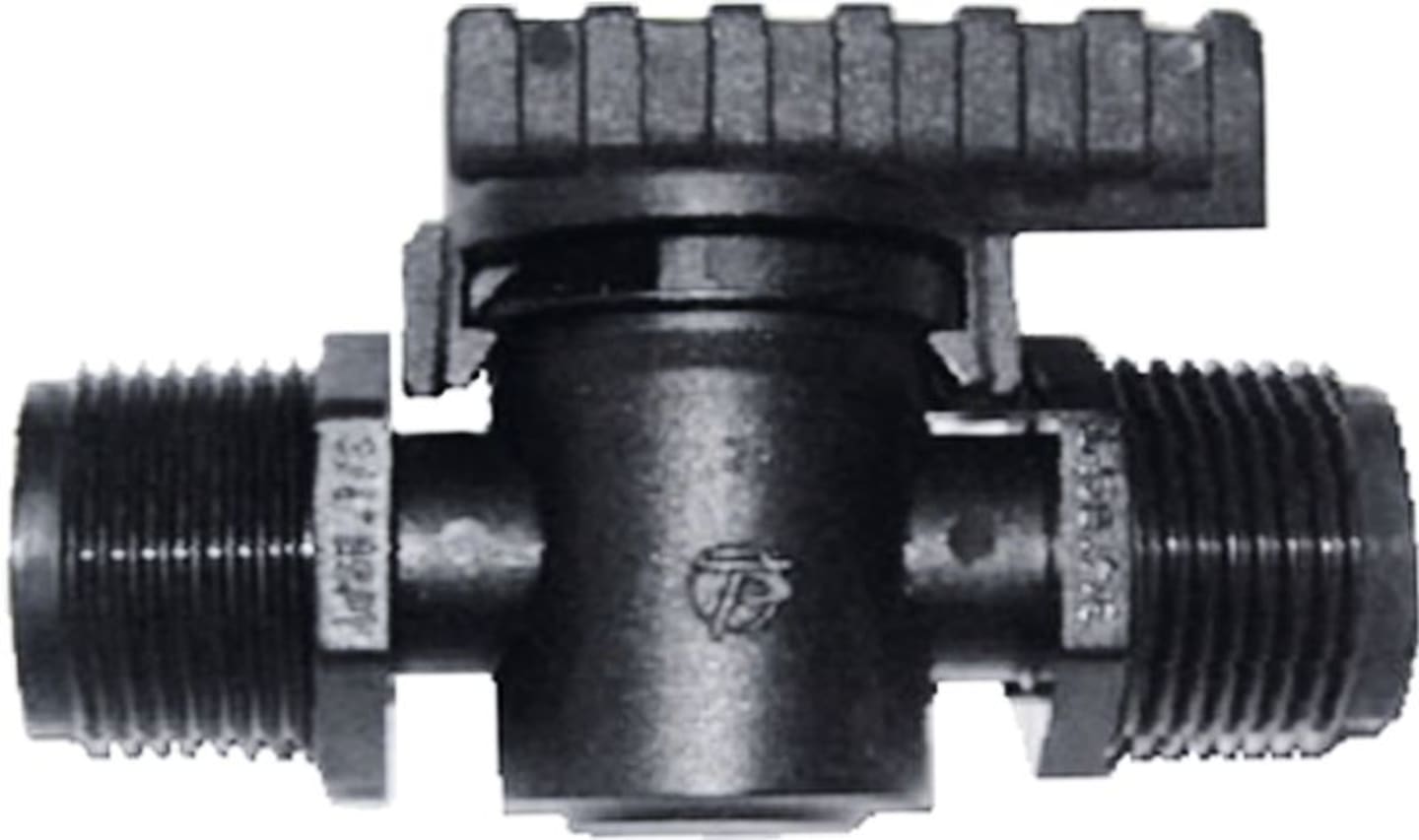 NETAFIM™ Kugelhahn 3/4" IG; 3/4" AG, Kunststoff, 76220-009000