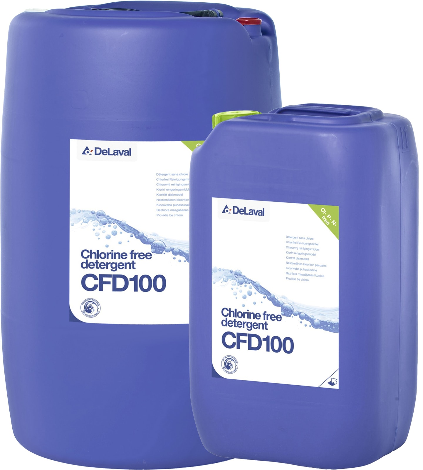 DeLaval Melkmaschinenreiniger "CFD100" alkalisch, flüssig, chlorhaltig