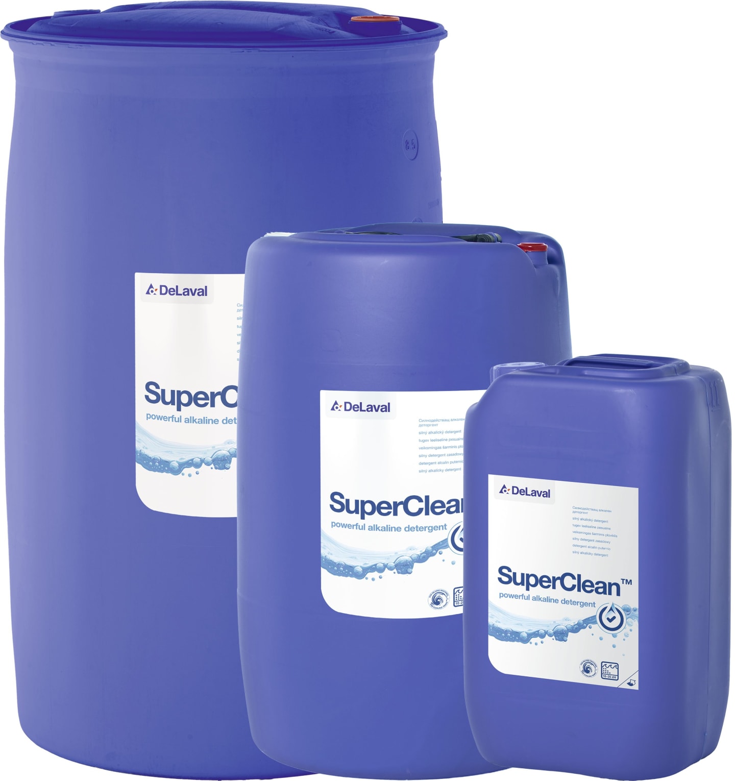 DeLaval Melkmaschinenreiniger "Super Clean" alkalisch, flüssig, chlorhaltig