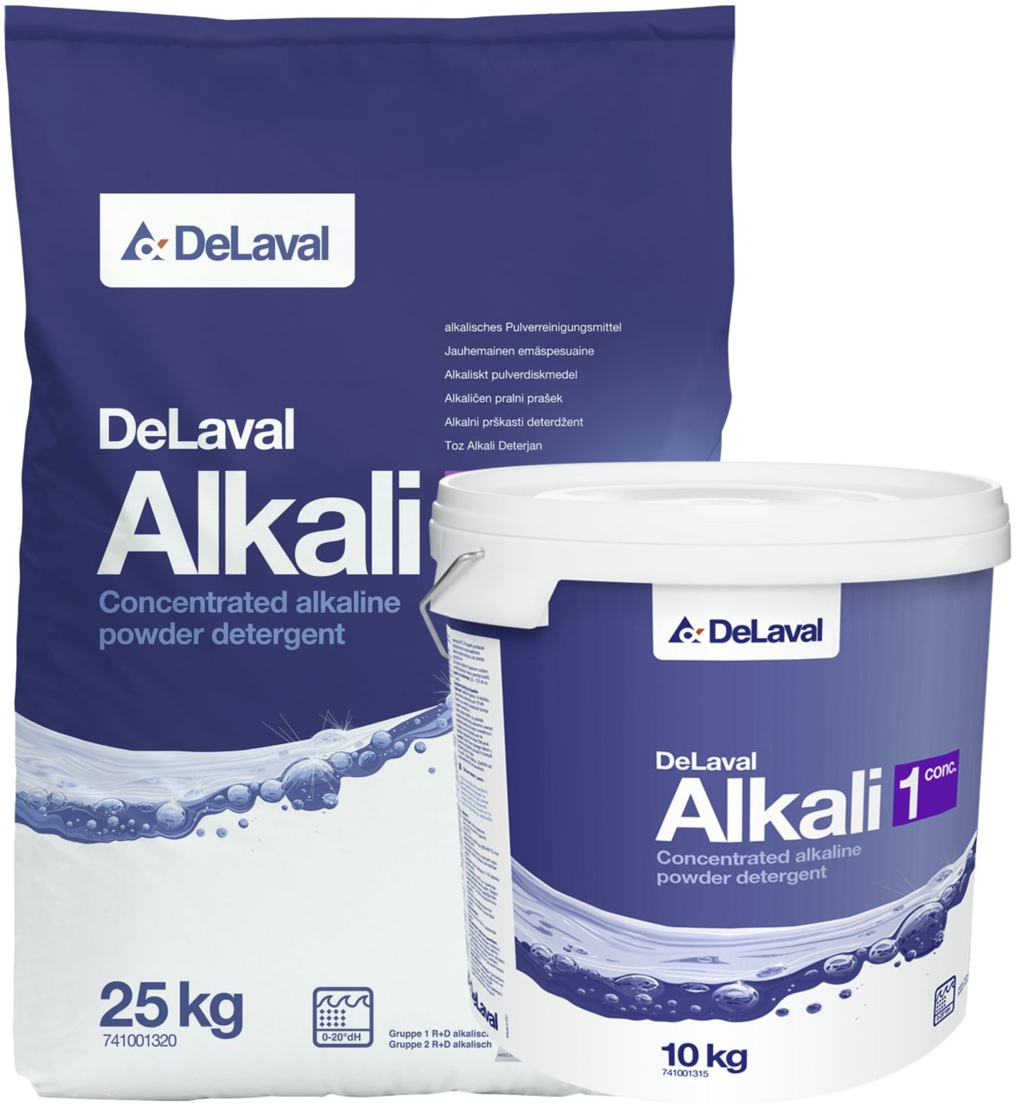 DeLaval Melkmaschinenreiniger "Alkali 1 conc" alkalisch, Pulver