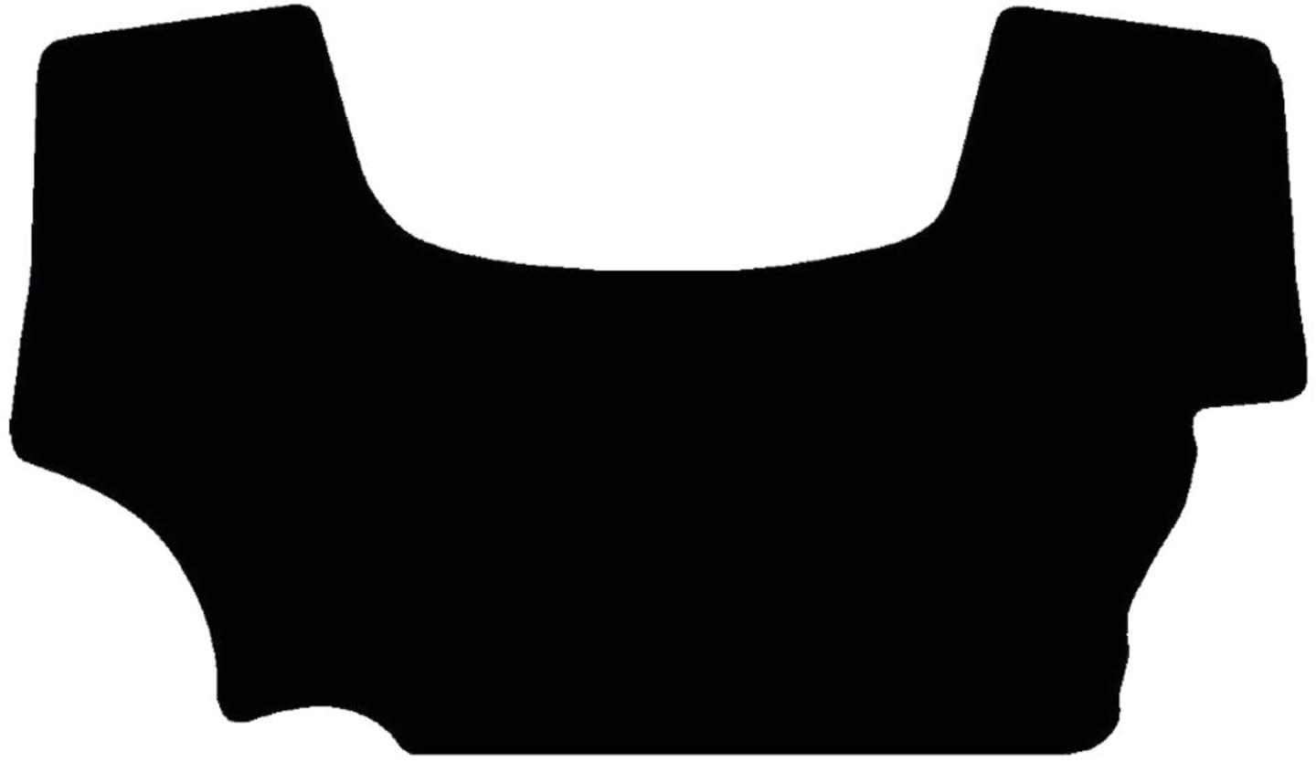 Fußmatte Velours schwarz, für Case IH Traktor JX 70, 80, 90, mit elektronischem Differential, Bj. 07 – 14
