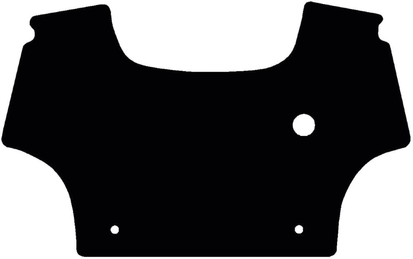 Fußmatte Velours schwarz, für Deutz-Fahr Traktor Agrotron K, ab Bj. 05