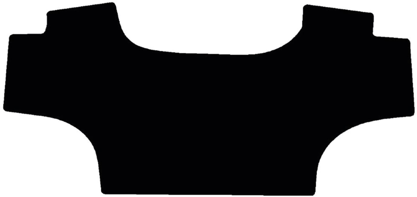 Fußmatte Velours schwarz, für McCormick Traktor Serie X7, Tier 4 interim, ab Bj. 11