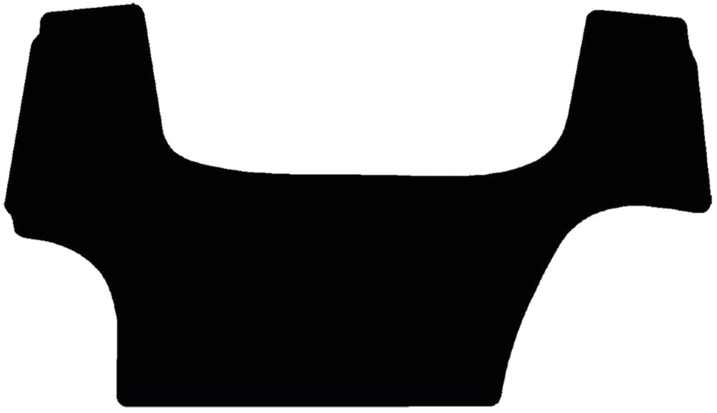 Fußmatte Velours schwarz, ohne Mittelteil, für Steyr Traktor Multi 4000, ab Bj. 14
