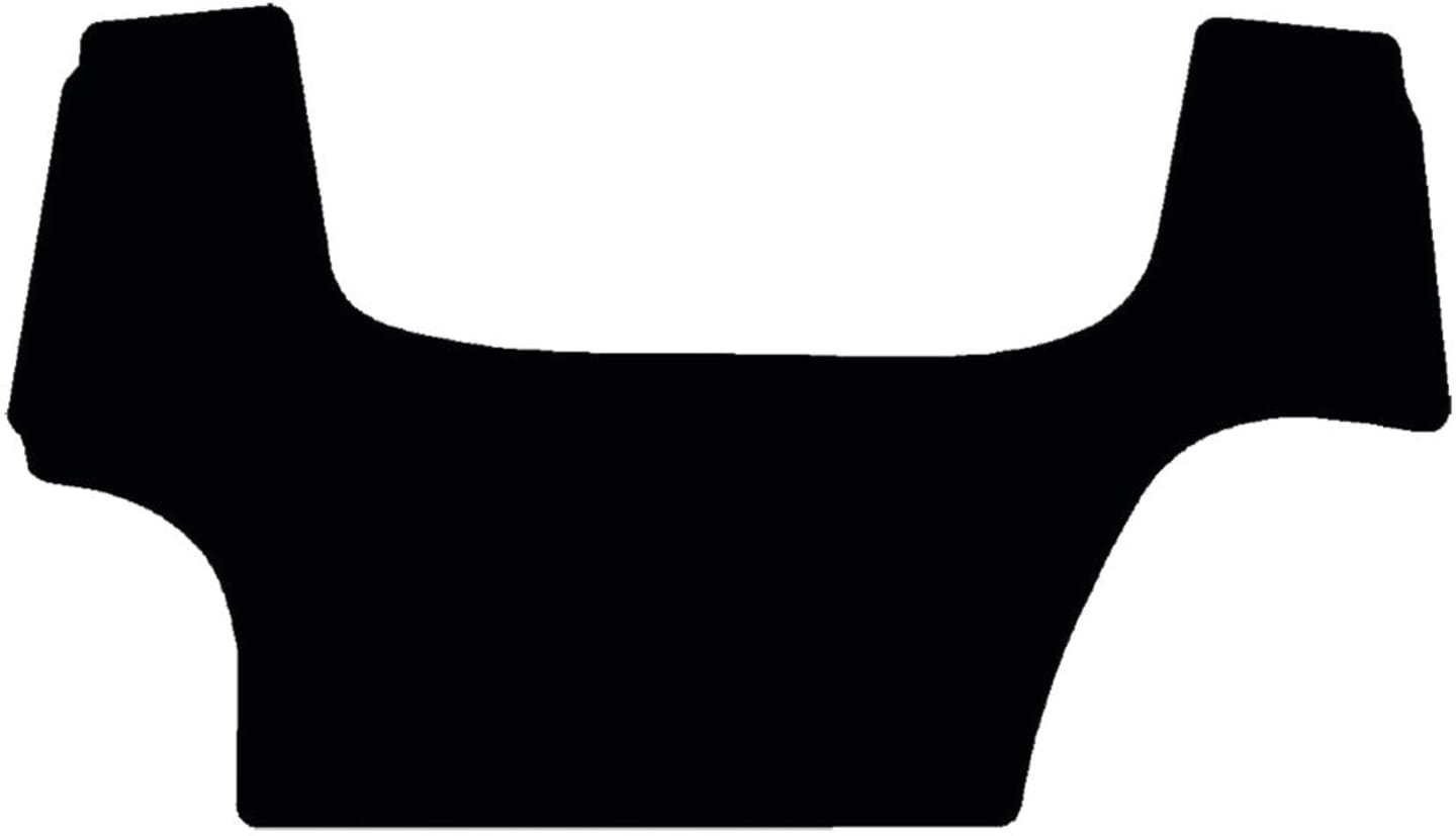 Fußmatte Velours schwarz, für Steyr Traktor Serie 40, ab Bj. 14