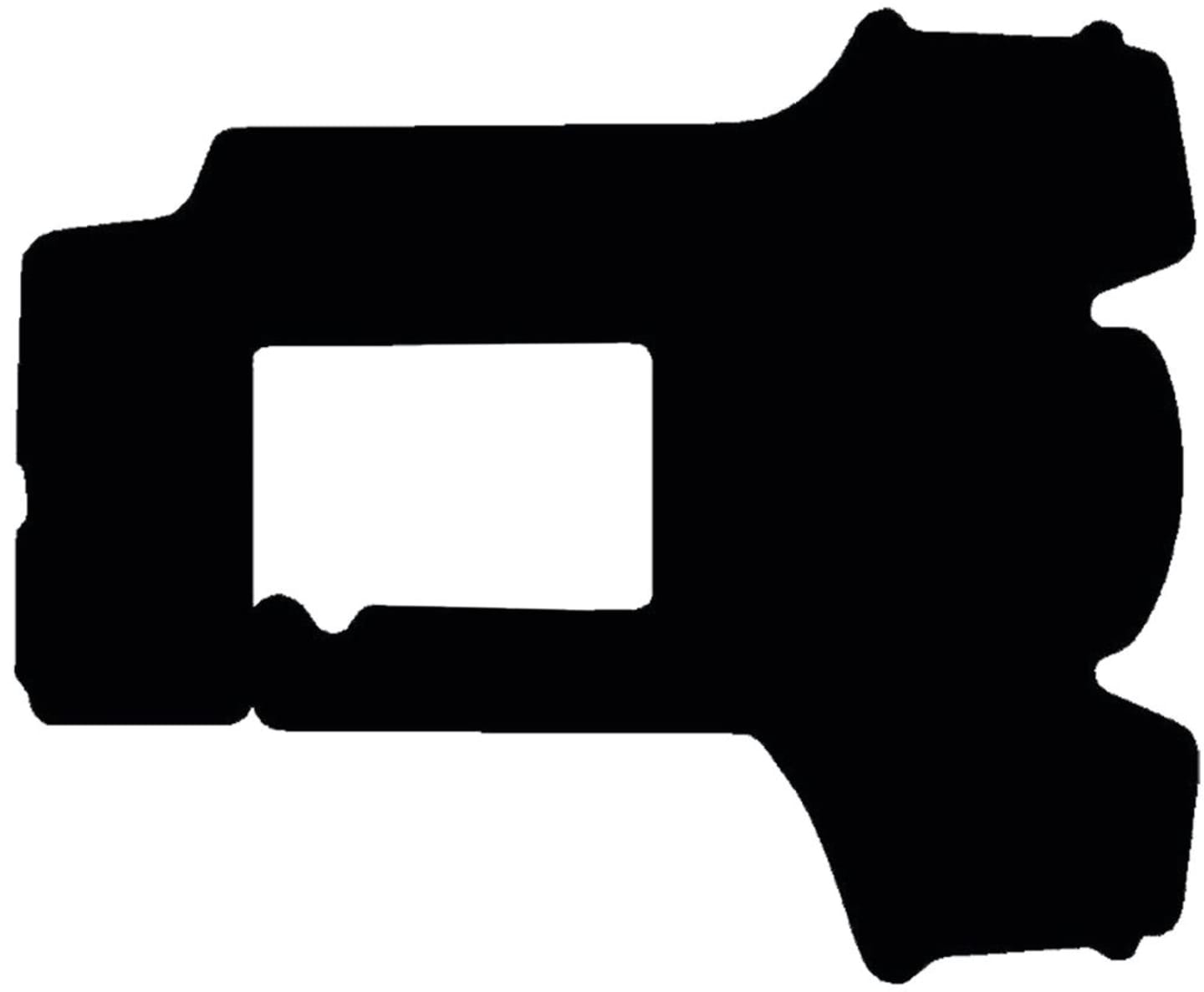 Fußmatte Velours schwarz, für Valtra Traktor Serie N, T, ab Bj. 05