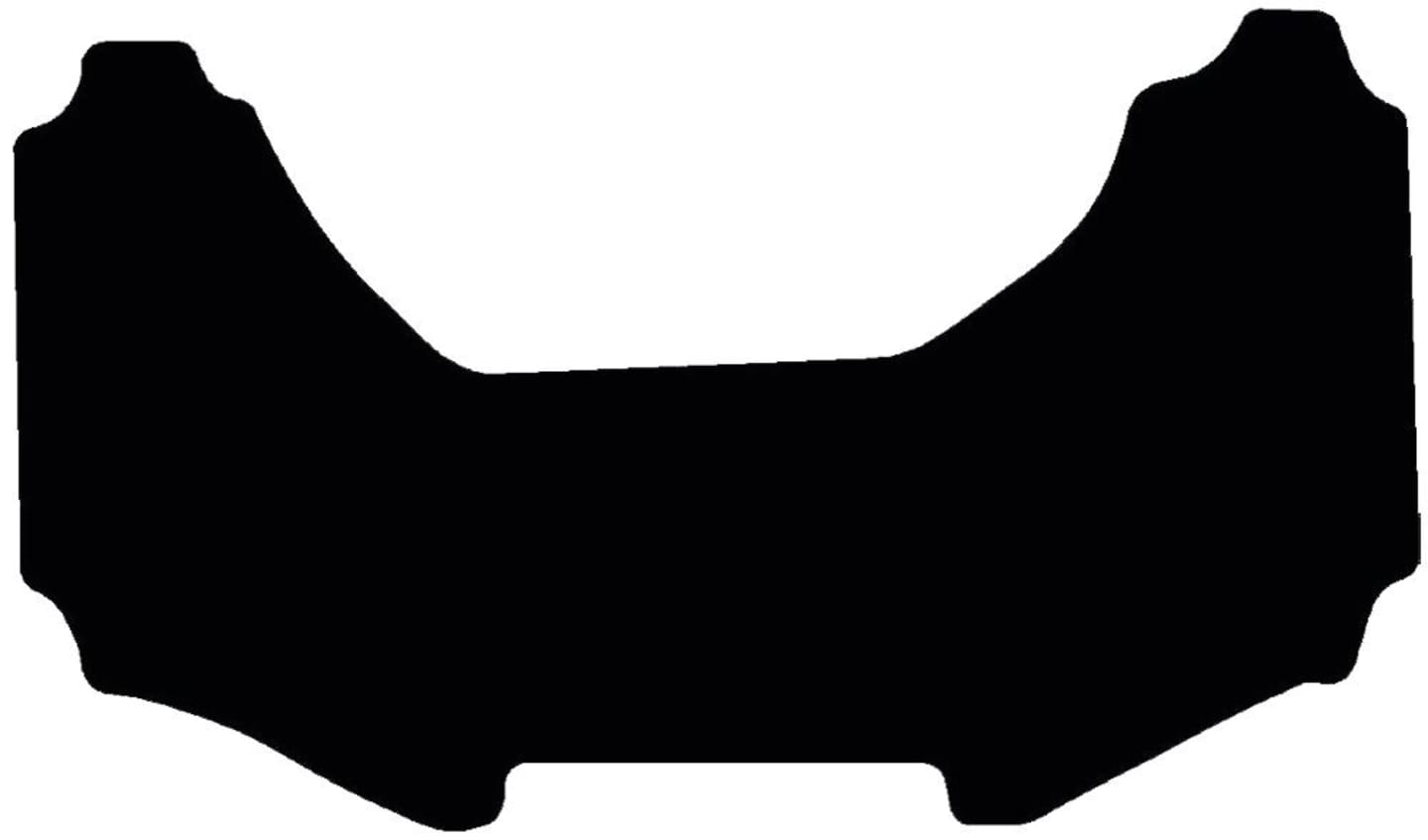 Fußmatte Velours schwarz, für Fendt Traktor Vario 200 V/F/P, mit ebenem Kabinenboden, ab Bj. 09