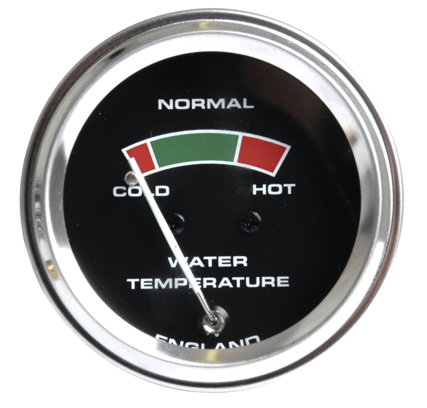 Temperaturanzeige Ø 52 mm, mechanischer Fühler (Kapillarrohr), für Kühlwasser Traktor David Brown, Massey Ferguson