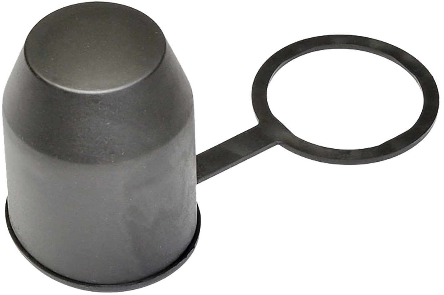 TRAILER POOL Schutzkappe schwarz mit Stangenhalterung, für gängige Kugelkupplungen mit 50 mm-Kugelkopf, 012100213