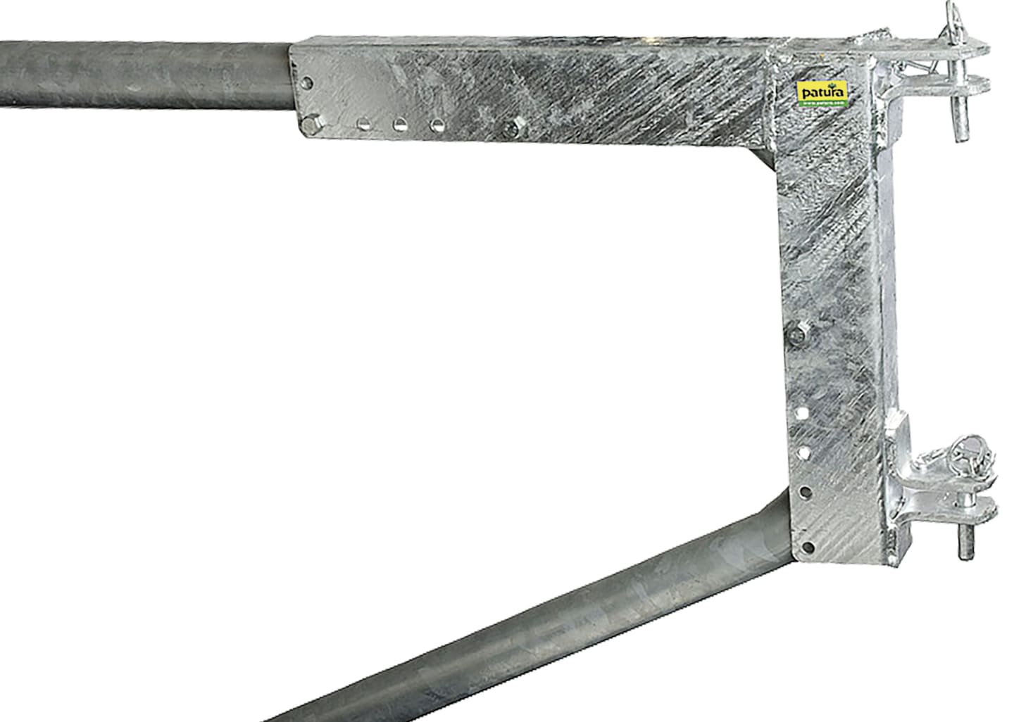 Patura Montagerahmen für die Montage von Abtrennungen "R2LB" an Liegeboxenbügeln mit 60 mm Rohrstärke, 334660