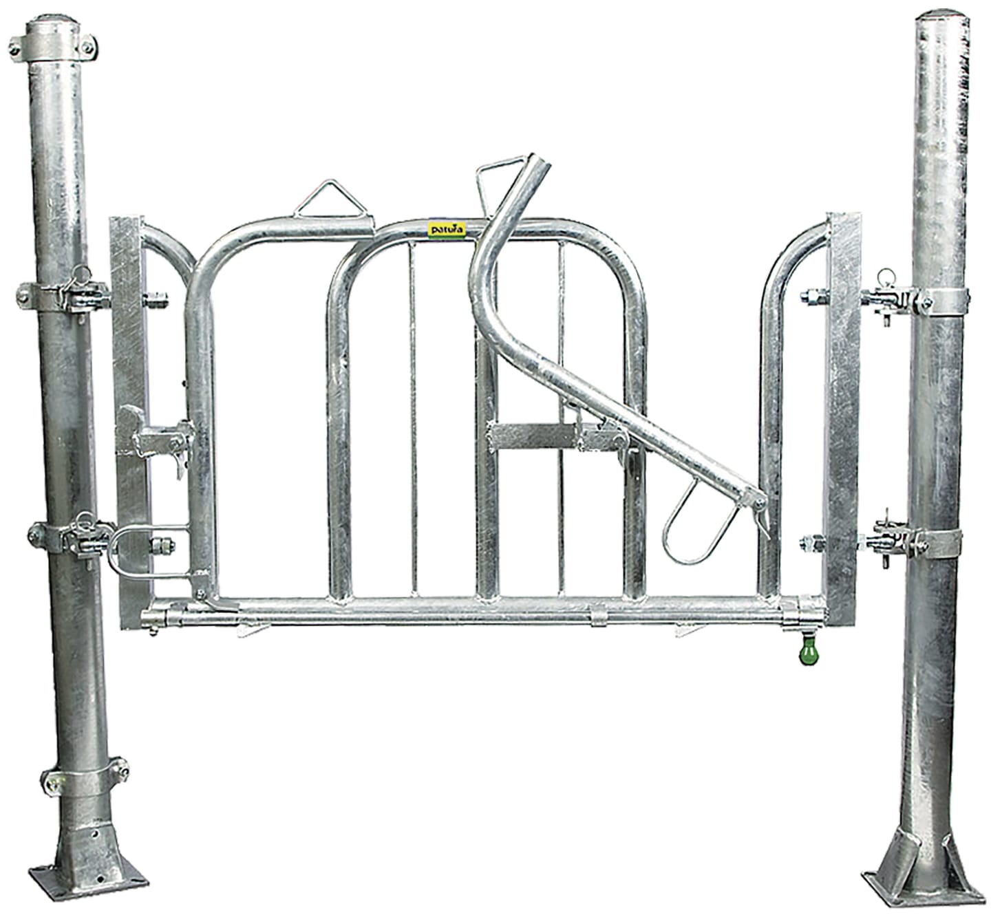 Patura Fressgitter "Schweden" 300 cm 4 Fressplätze, für Rinder mit Hörnern, 334249