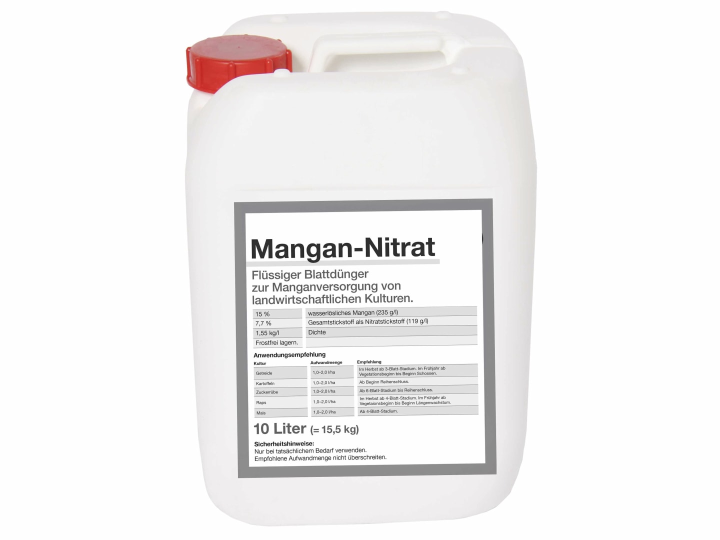 Mangan-Nitrat 10 l Kanister flüssig