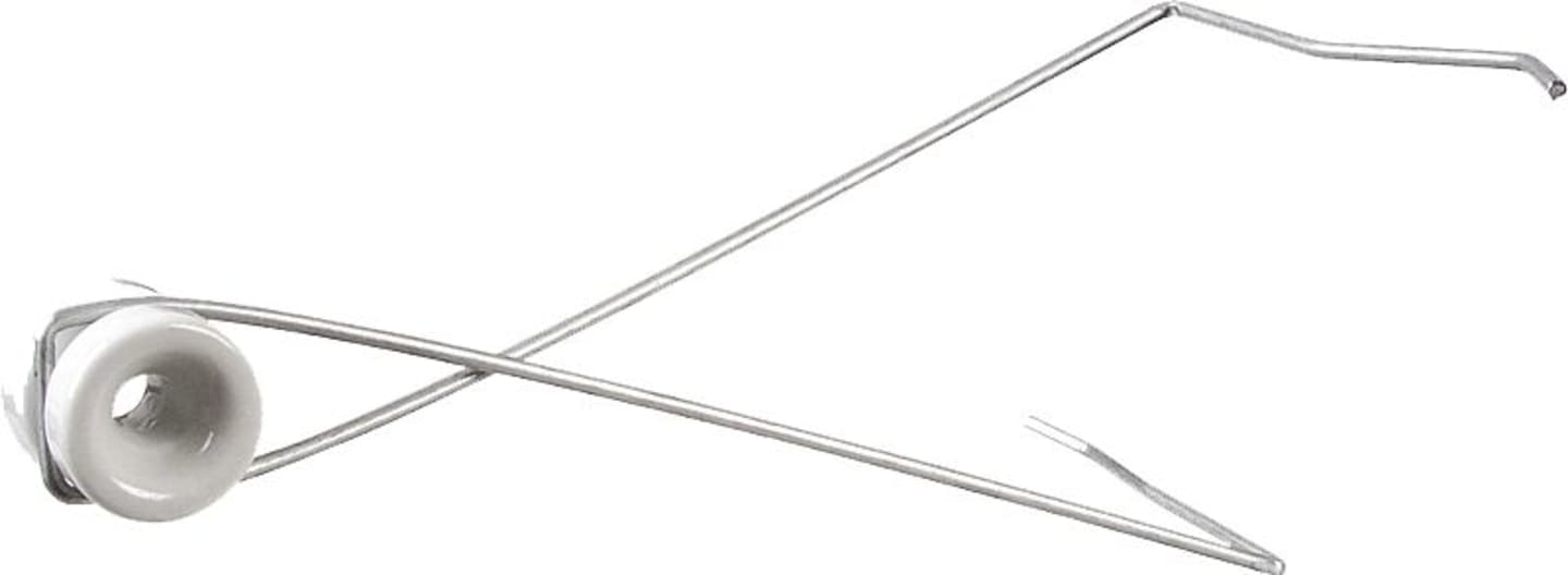 Patura Abstandhalter mit Porzellan-Isolator 30 cm, 10 St., 166010
