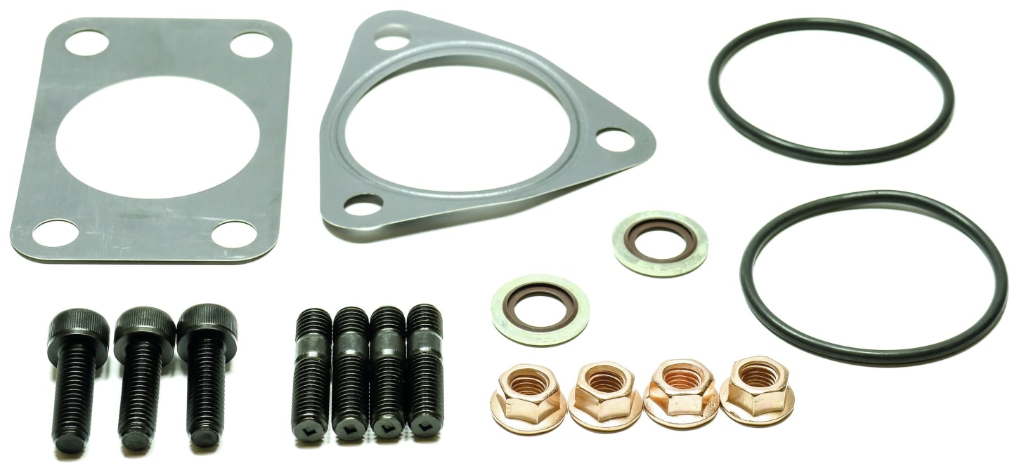 BTS BorgWarner Anbausatz für Turbolader Biogasgenerator MAN E0836LE202 stationär