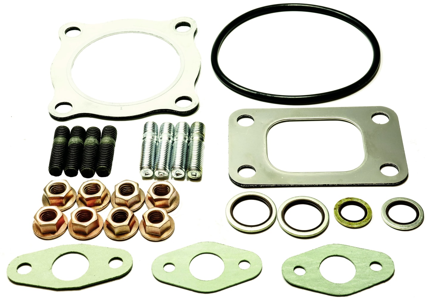 BTS BorgWarner Anbausatz für Turbolader Biogasgenerator MAN E2866D/D2876LE302 stationär