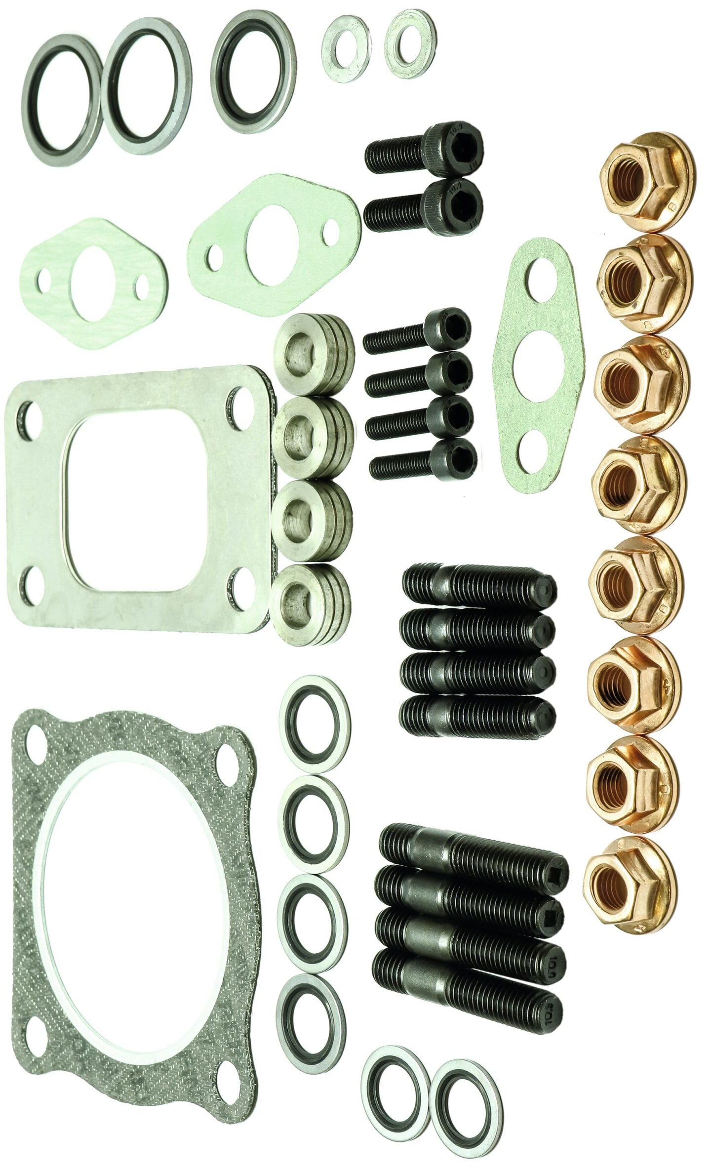 BTS BorgWarner Anbausatz für Turbolader Biogasgenerator MAN E2842LE322 stationär