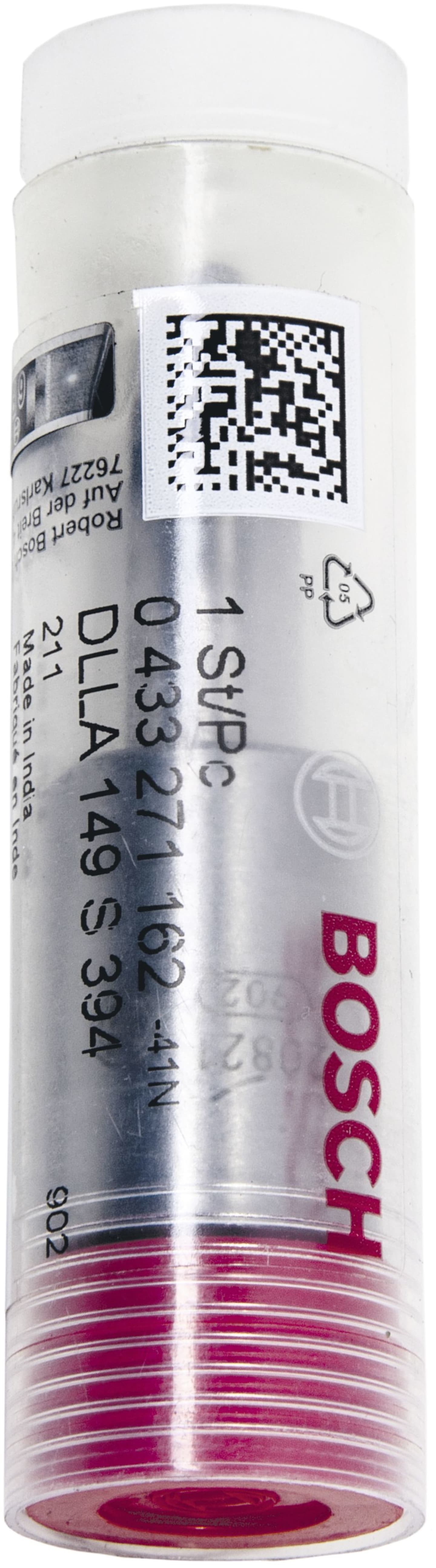 Bosch Einspritzdüse "DLLA 149 S 394" für Traktor Deutz-Fahr D06, DX, 0 433 271 162