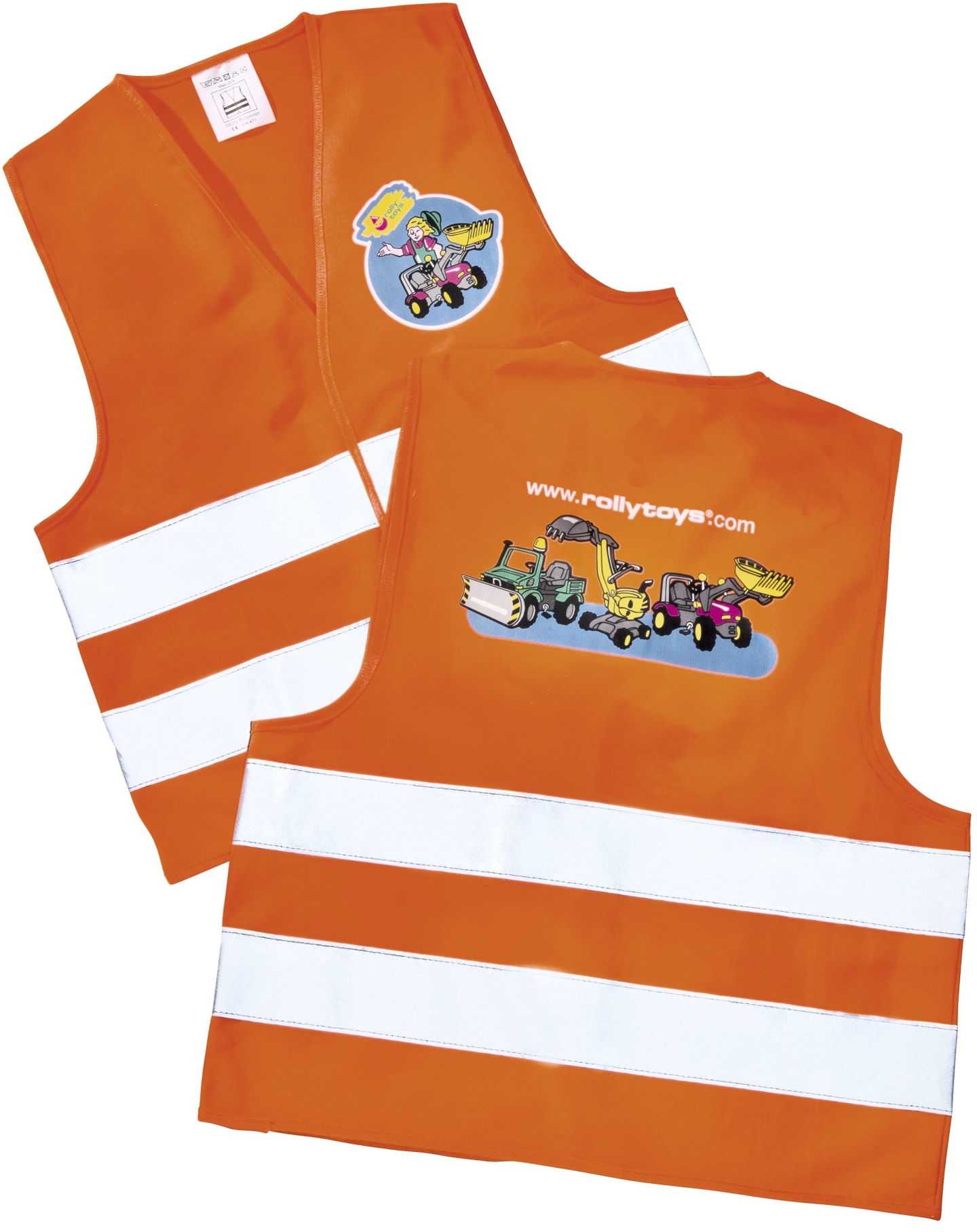 Rolly Toys® Kinderwarnweste "RollySafety Vest", Einheitsgröße, für Mädchen und Jungen, 55 869 8