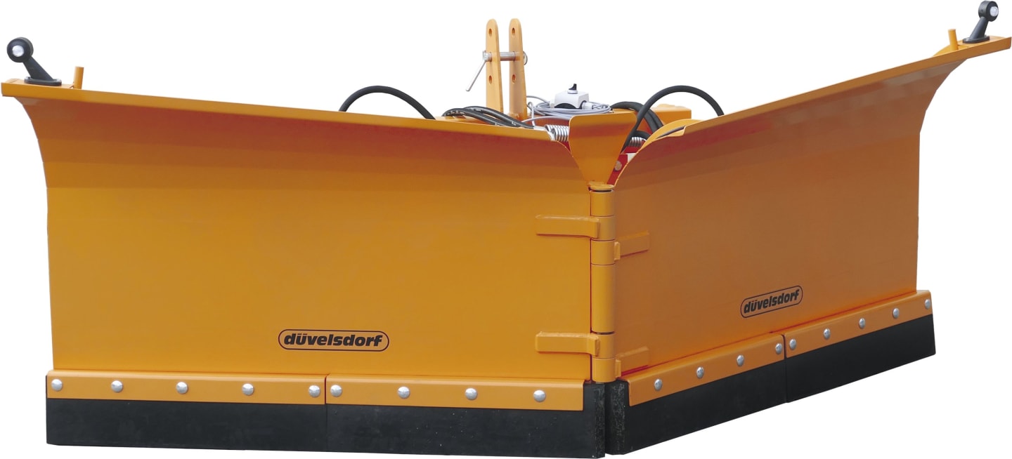 Düvelsdorf Schneepflug Dreipunktanbau Kat. 2; Euro-Aufnahme