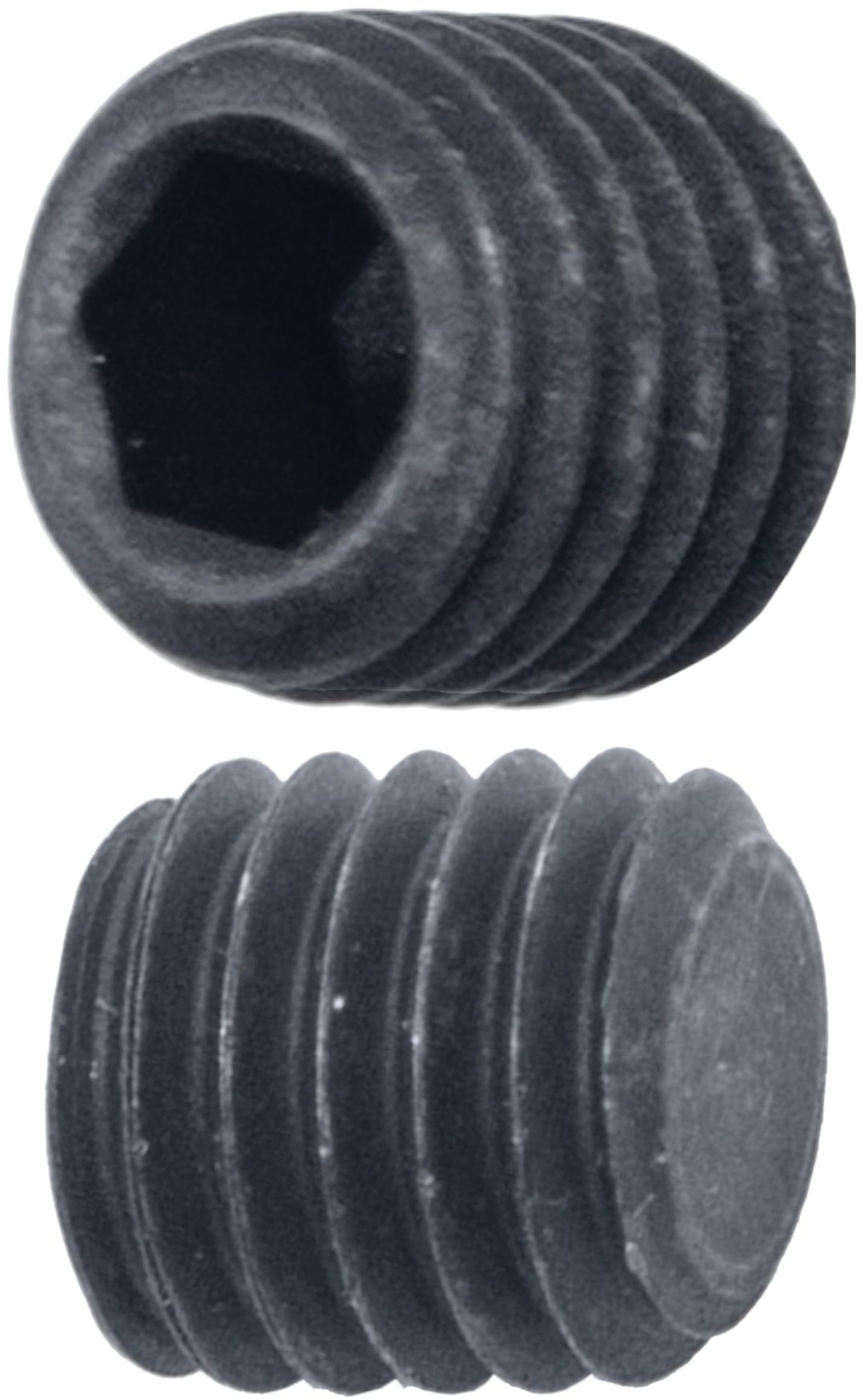 Madenschraube Stahl, blank, Innensechskant, Kegelstumpf