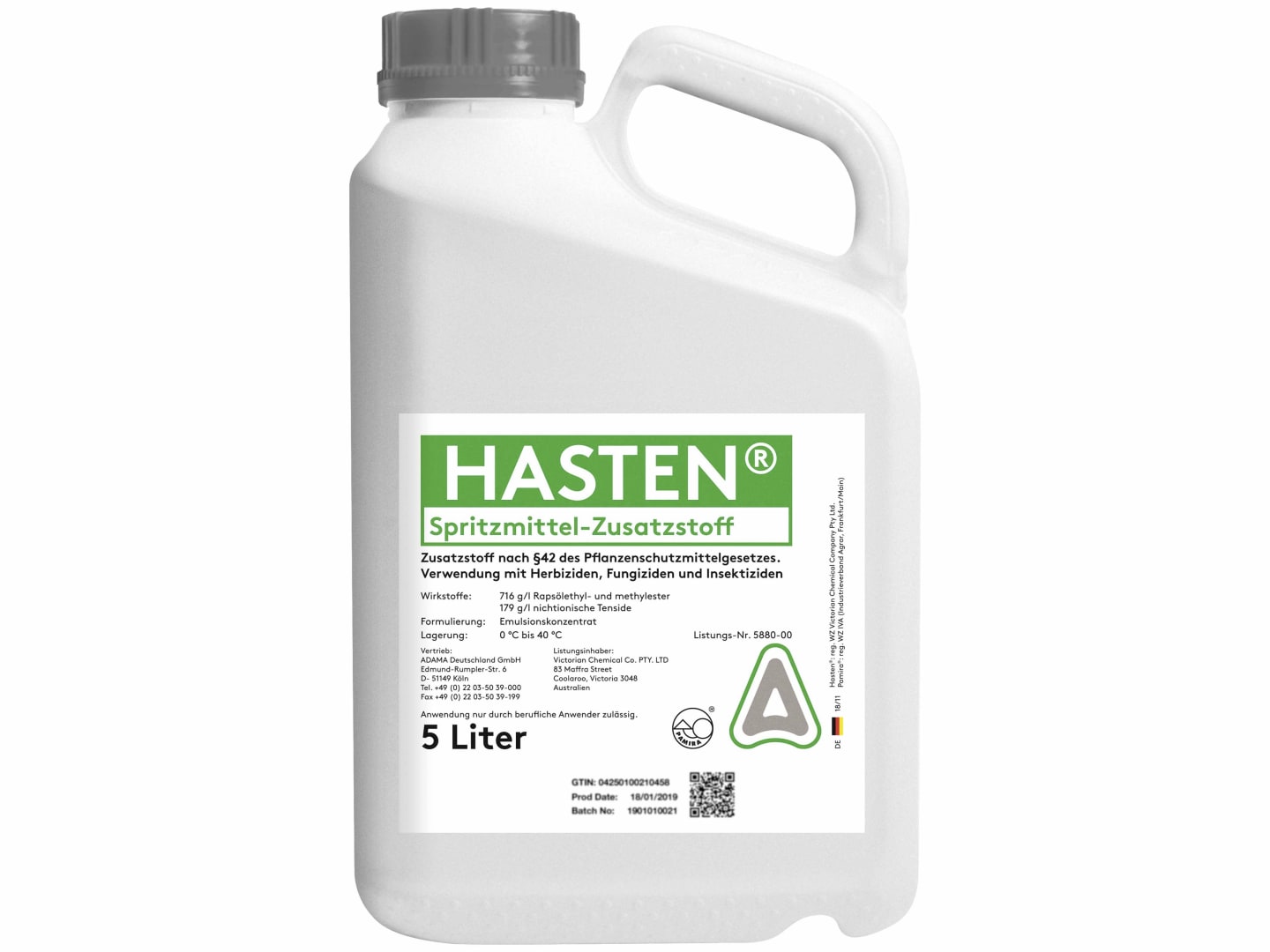 ADAMA Hasten 5 l Kanister