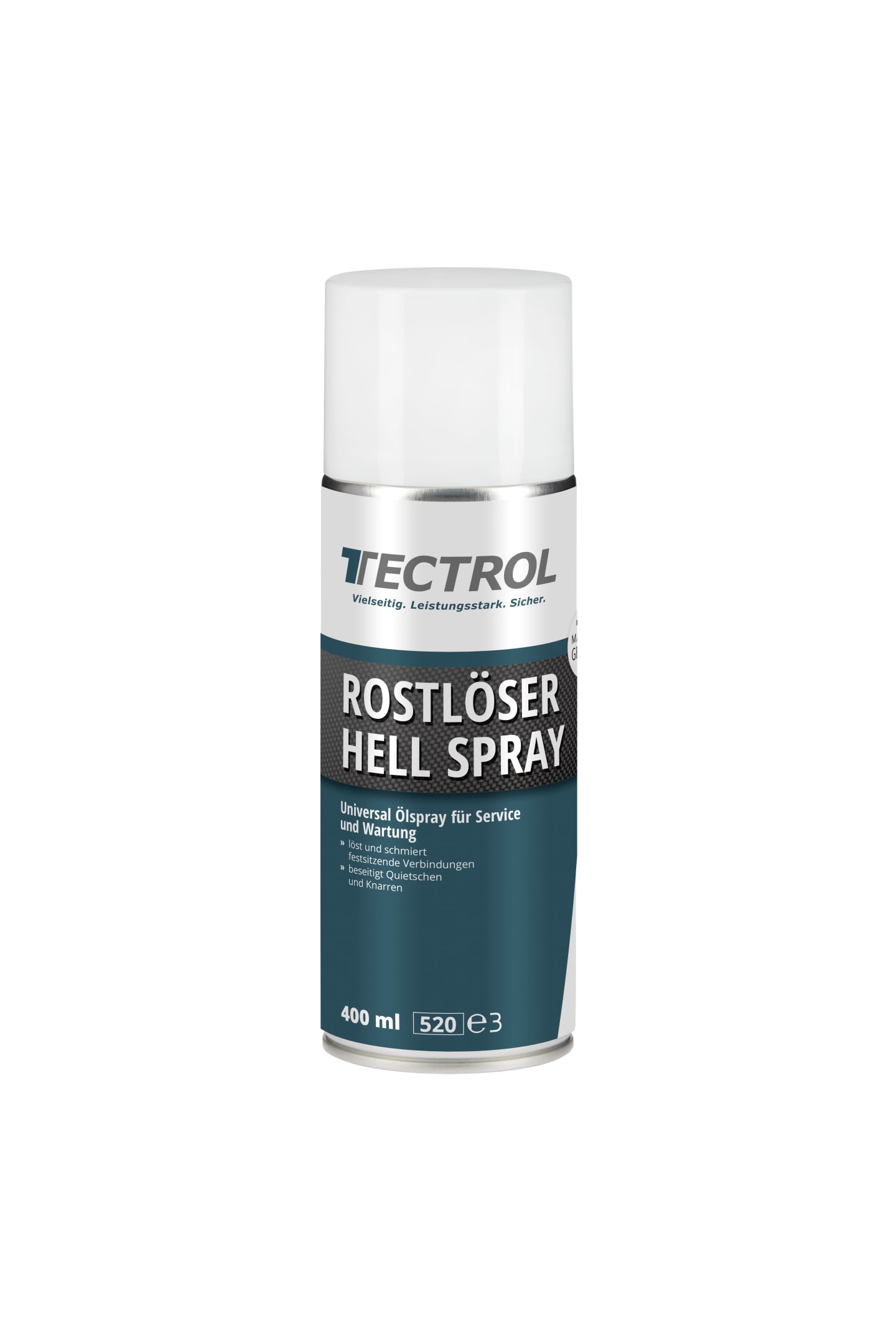 TECTROL ROSTLÖSER HELL SPRAY 400 ml Spray Rostlöser, Sprühöl, silikonfrei