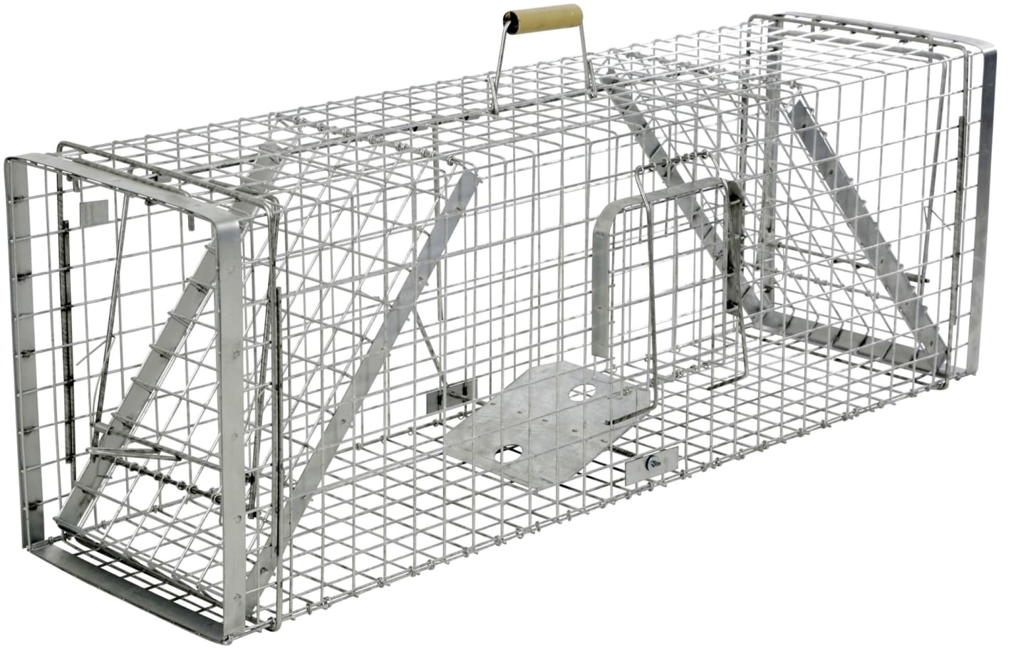 cit® Kastenfalle "Alive Predator Super" 120 x 33 x 42 cm, für Ratten, Iltisse, Füchse, streunende Katzen, Waschbären, Marder und andere Tiere, 299477