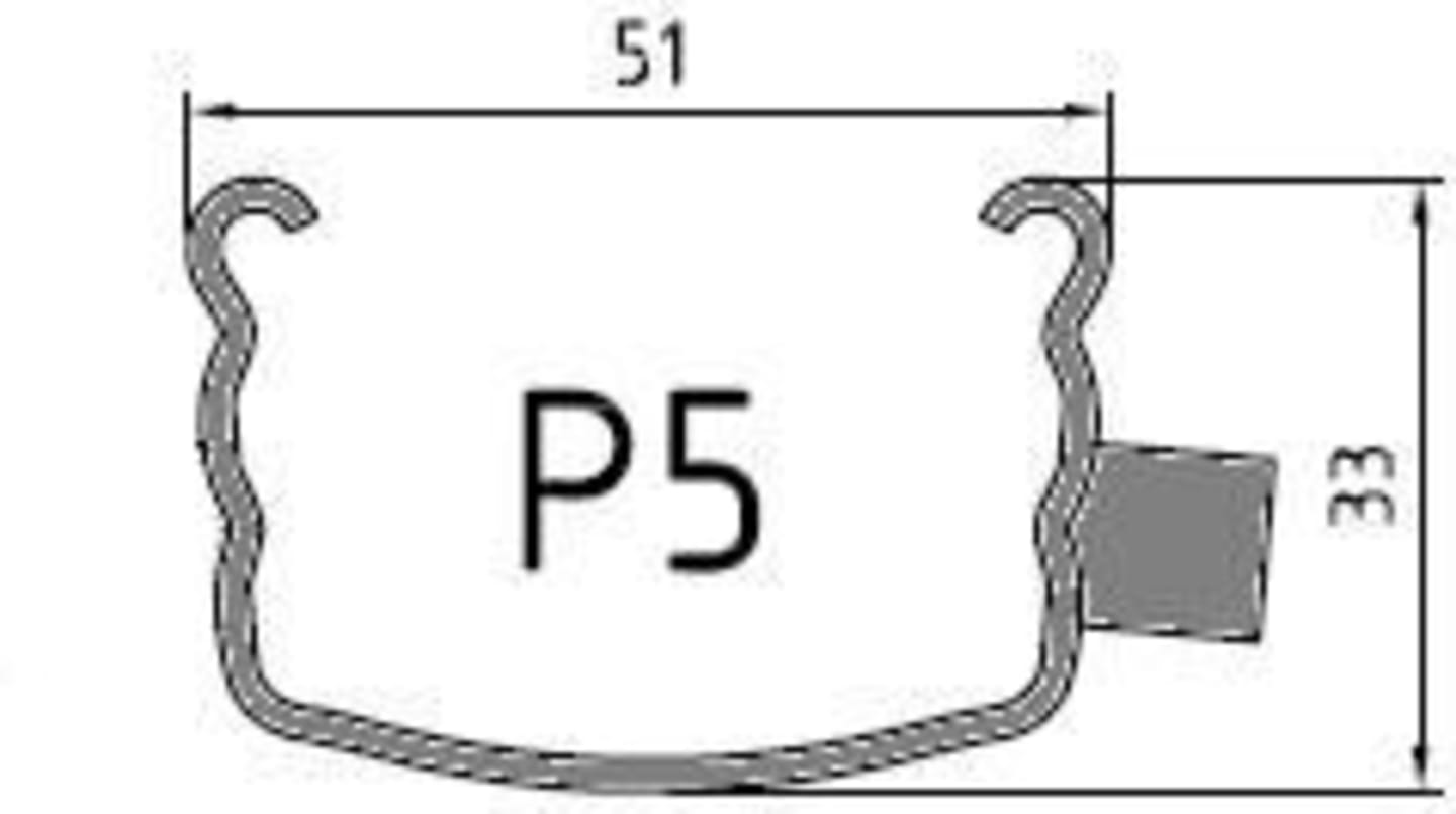 Dr. Reisacher Zaunpfahl Stahl Profil P5