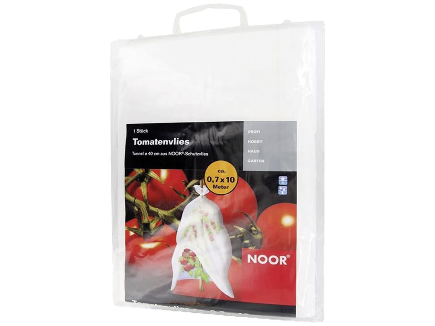 NOOR Tomatenvlies 17 weiß 0,7 x 10 m
