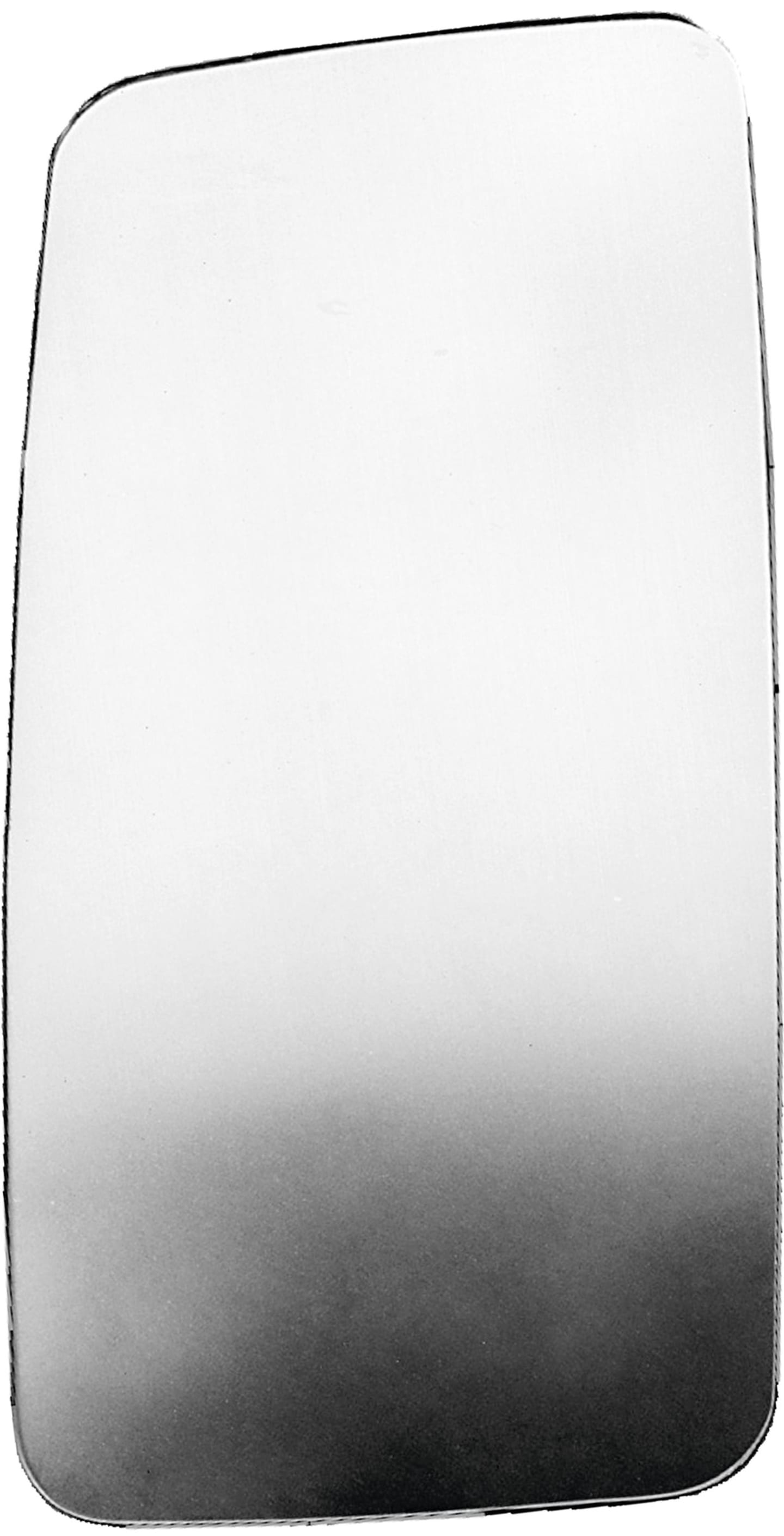 Mekra Spiegelglas "251", 177,5 x 309,5 x 3 mm, Wölbungsradius 1.800 mm