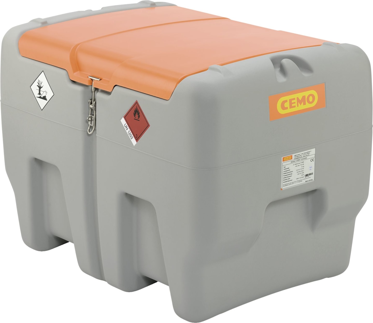 Cemo Tankanlage "DT-Mobil Easy Combi" 440 l; 50 l, für Diesel; AdBlue®, mobil