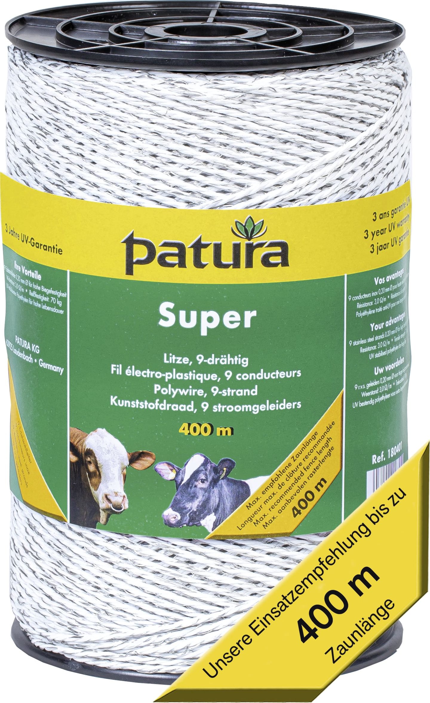 Patura Litze "Super" 400 m, 180401
