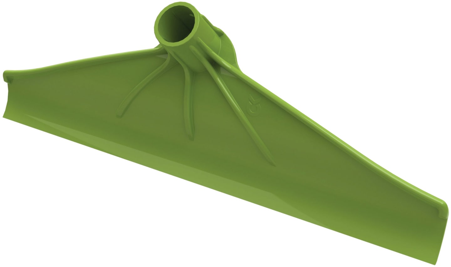 KERBL Gülleschieber ohne Gewinde und Stiel, grün, 40 cm, 29300