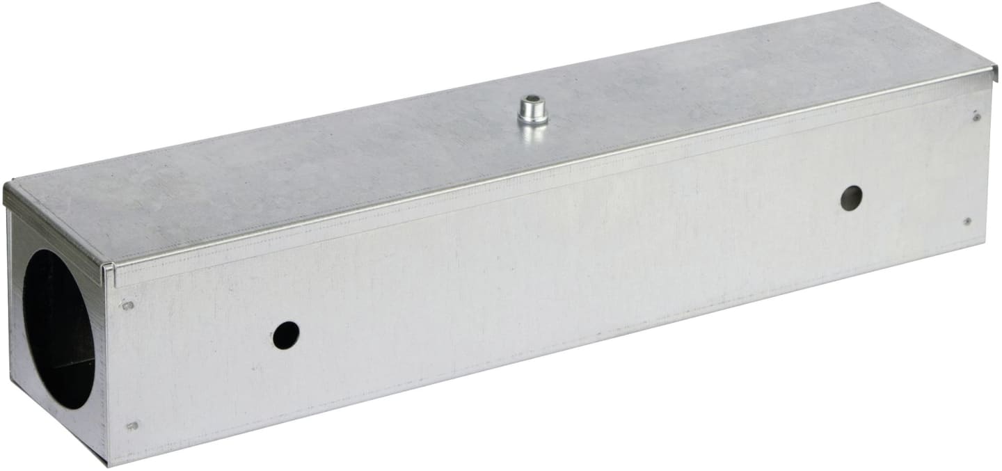 KERBL Köderbox "BlocBox Metall" Metall 40 x 8 x 8 cm, für Ratten, 299633