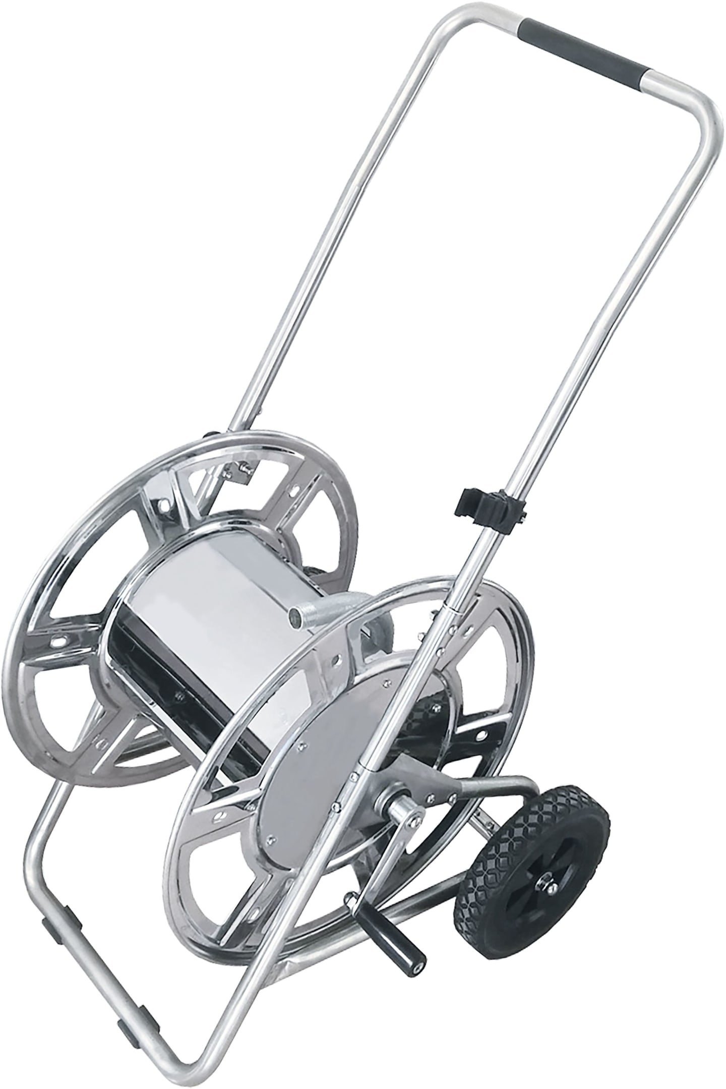 Sirocco® Schlauchwagen Anschluss 3/4" Edelstahl Schlauchkapazität 3/4" – 50 m, 070 42210