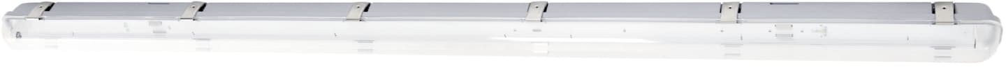 KERBL Feuchtraum-Wannenleuchte für T8 LED-Röhren mit 26 mm Durchmesser - Mod. 2020