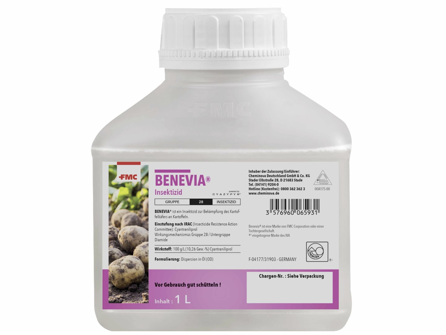 FMC Benevia 1 l Kanister zur Bekämpfung des Kartoffelkäfers