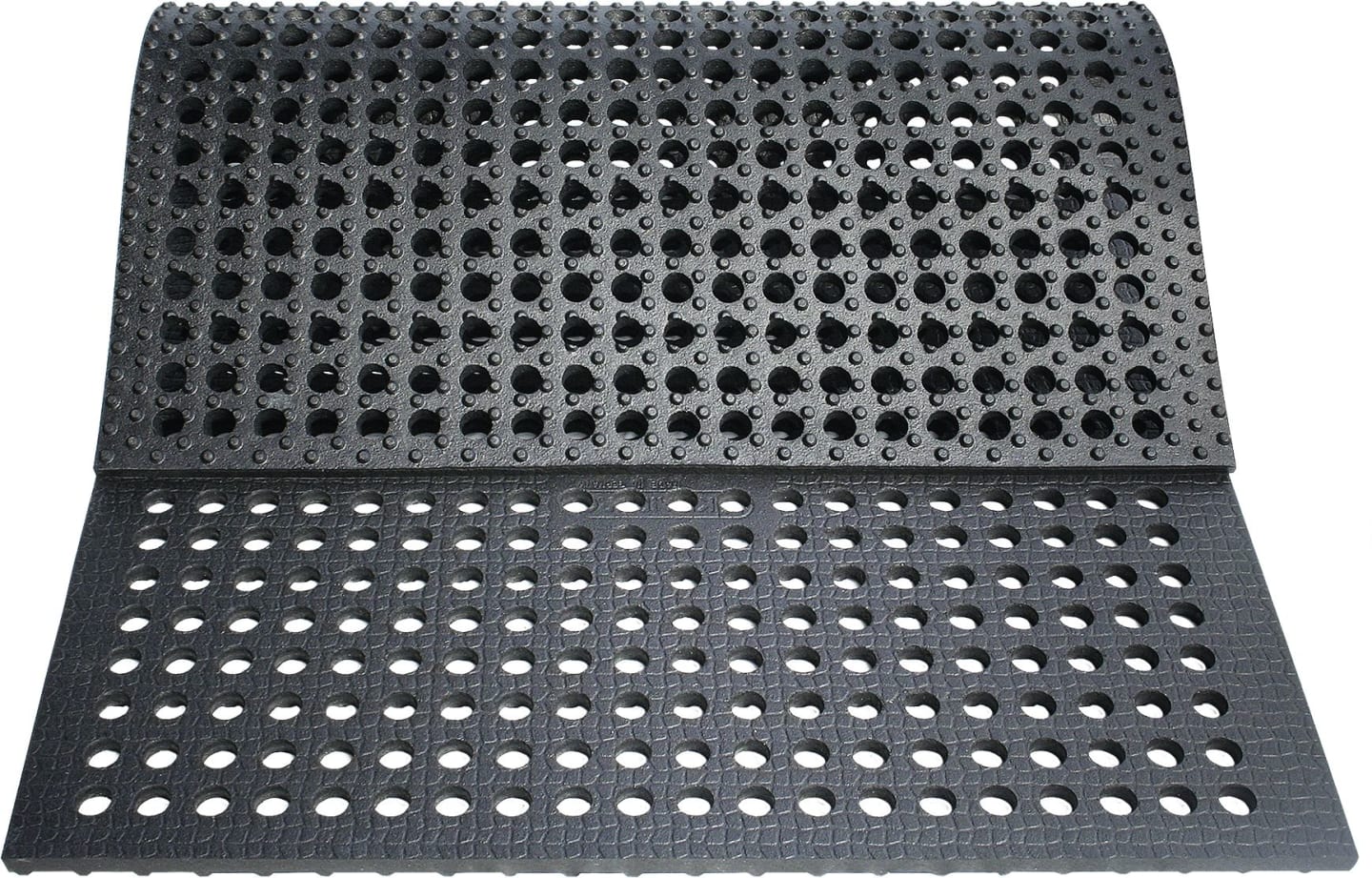 Kraiburg Ringloch-Gummimatte "Lomax" L x B x H: 175 x 110 x 2,4 cm