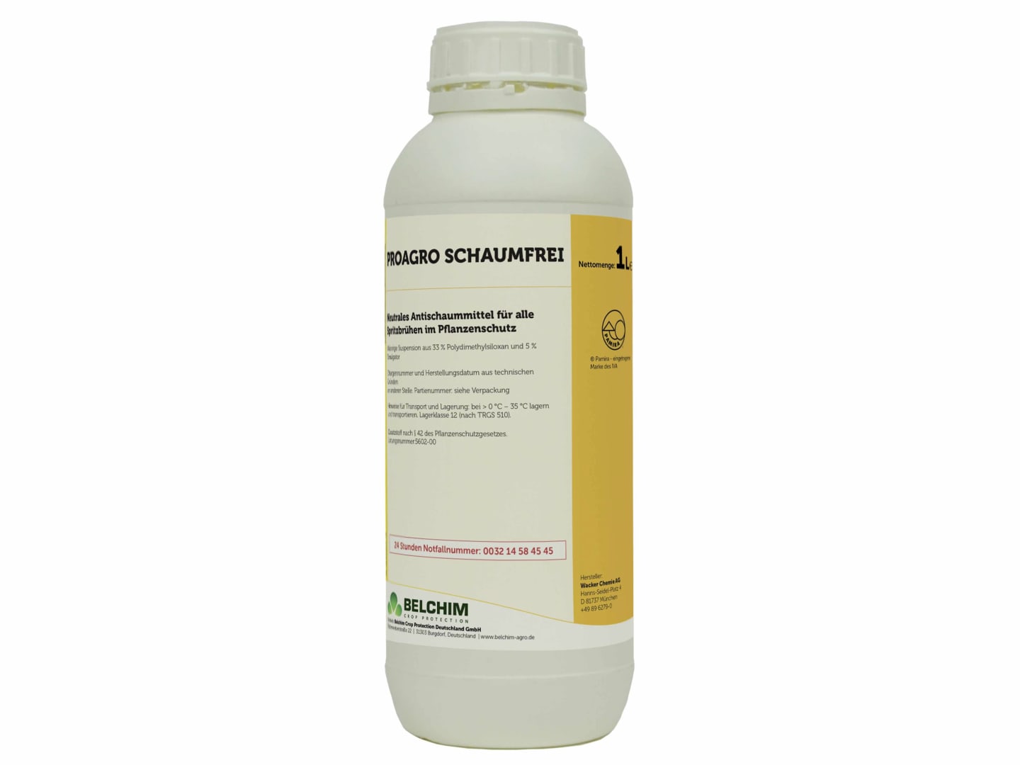 CERTIS proagro-Schaumfrei 1 l Flasche