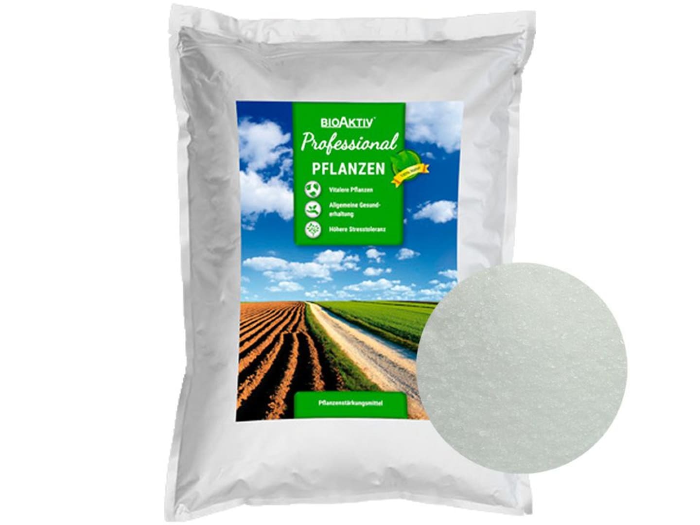 BioAktiv® Professional Pflanzen Biokatalysator aus Bittersalz, für alle Pflanzenarten anwendbar, fördert die Vitalität der Pflanzen Pulver 25 kg Beutel