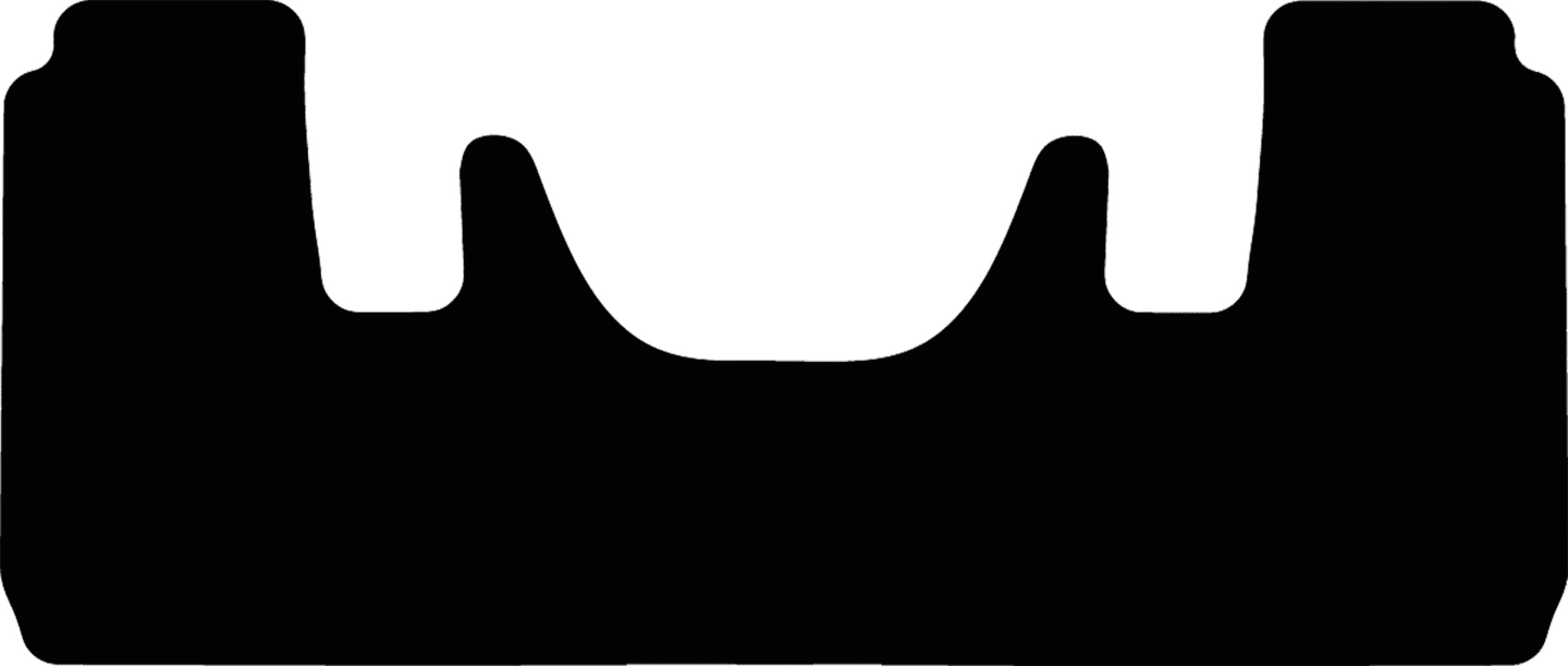 Fußmatte Gummi schwarz, für Kramer Lader 19.5 L, mit kleiner Kabine