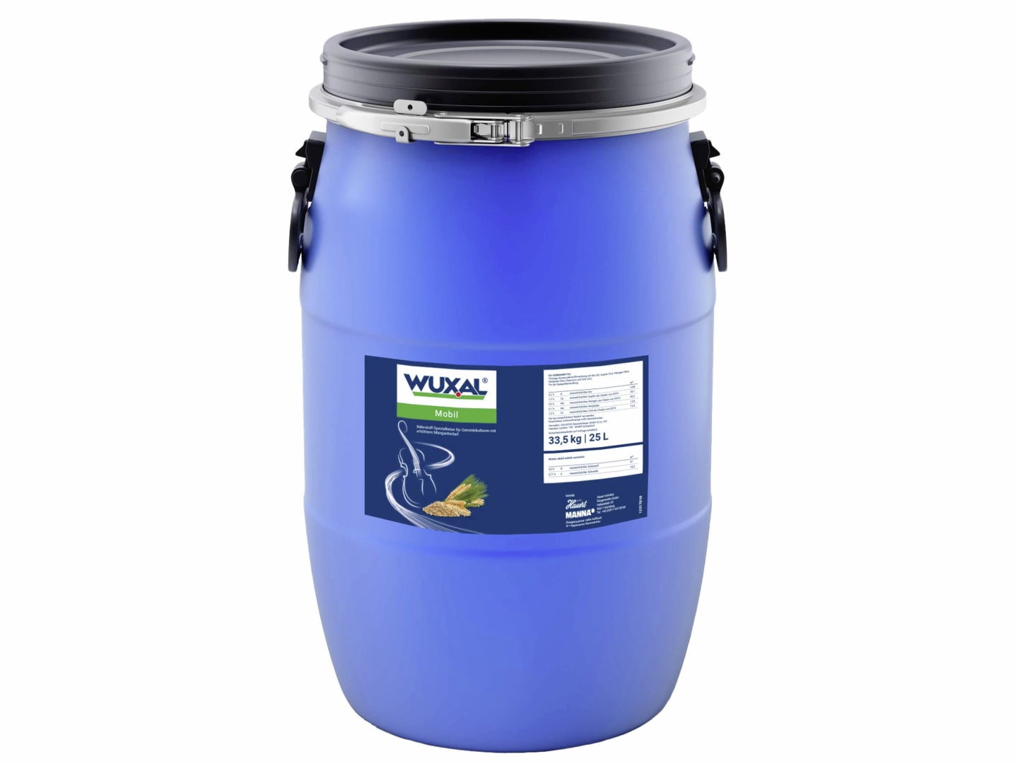 WUXAL® Mobil 25 l Fass Spurennährstoff-Suspension mit Stickstoff zur Nährstoffbeizung