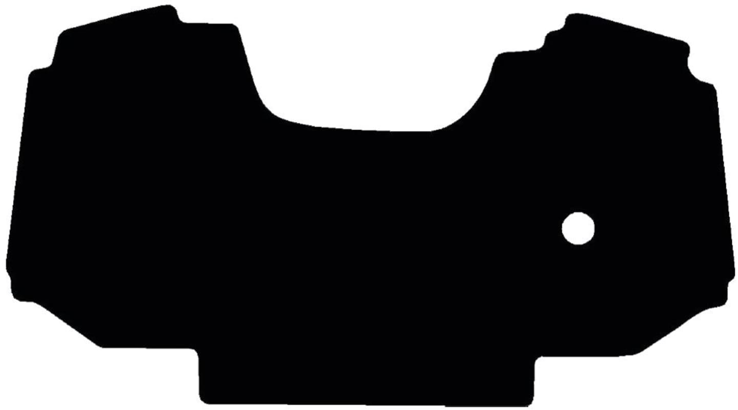 Fußmatte Gummi schwarz, für Deutz-Fahr Traktor Agrofarm Serie 400, ab Bj. 13