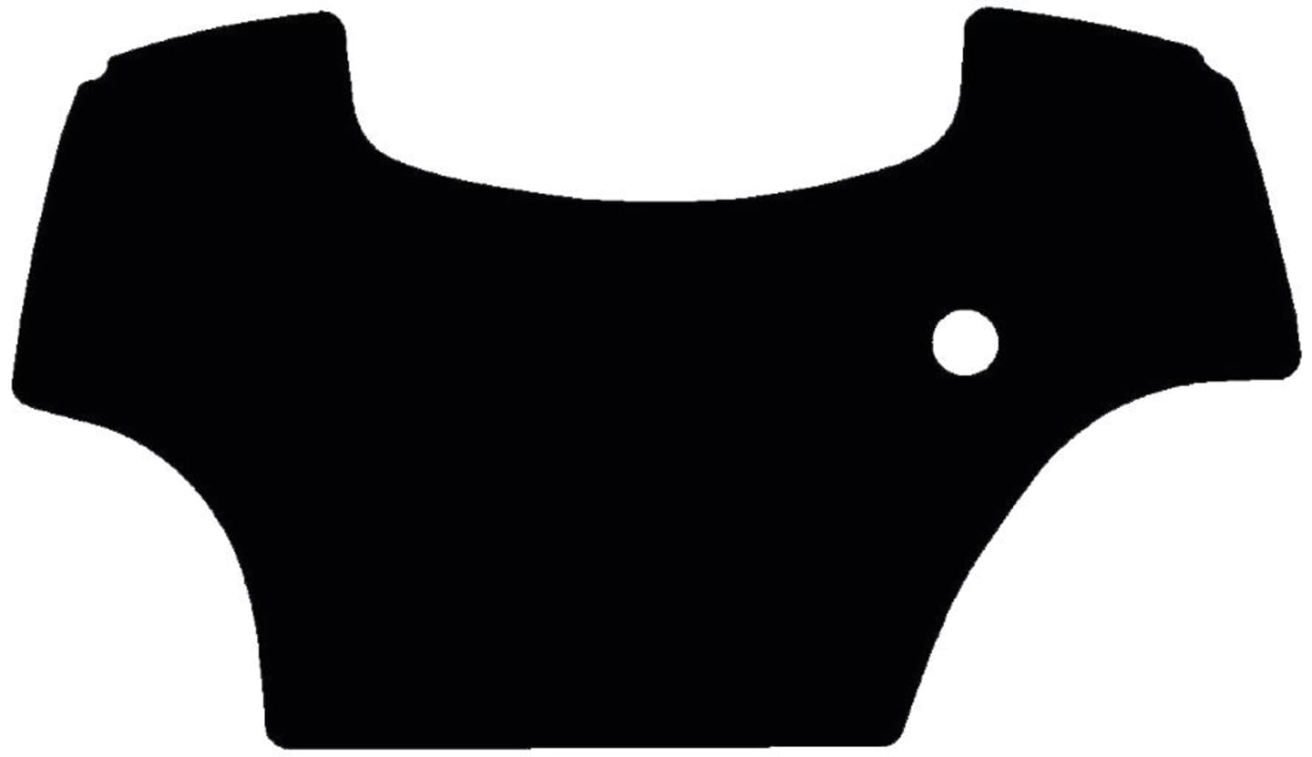 Fußmatte Gummi schwarz, für Deutz-Fahr Traktor Agrotron Serie 5, ab Bj. 13